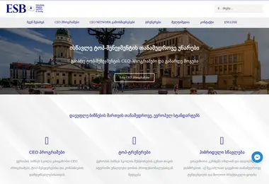 Скриншот esb.ge