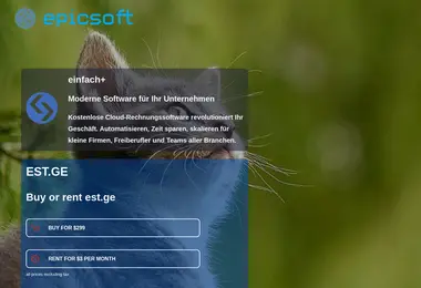 est.ge-ის ეკრანის სურათი