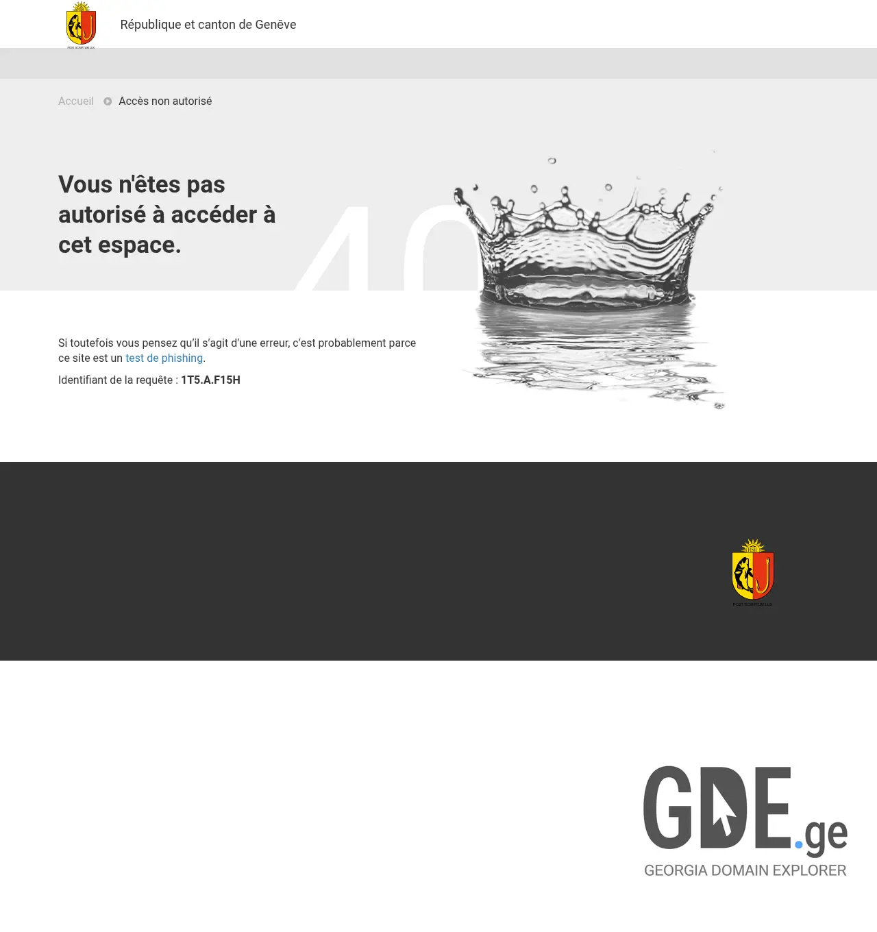 Screenshot of the site etat.ge at 2025-11-30