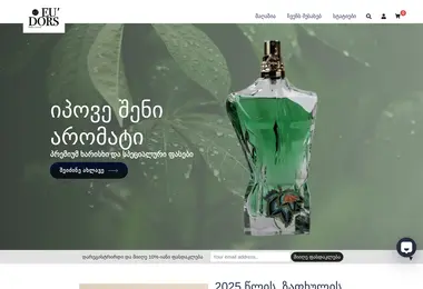 Скриншот eudors.ge