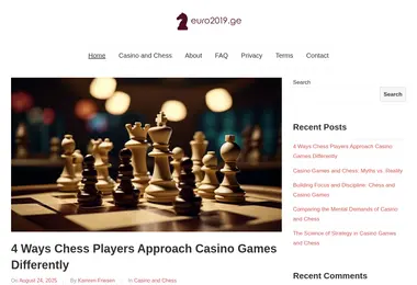 Screenshot of euro2019.ge