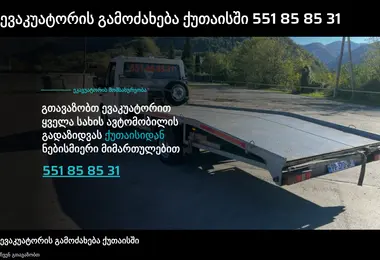 Скриншот evakuatorisgamodzaxeba.ge