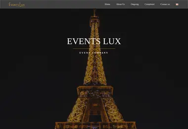 Скриншот eventslux.com.ge