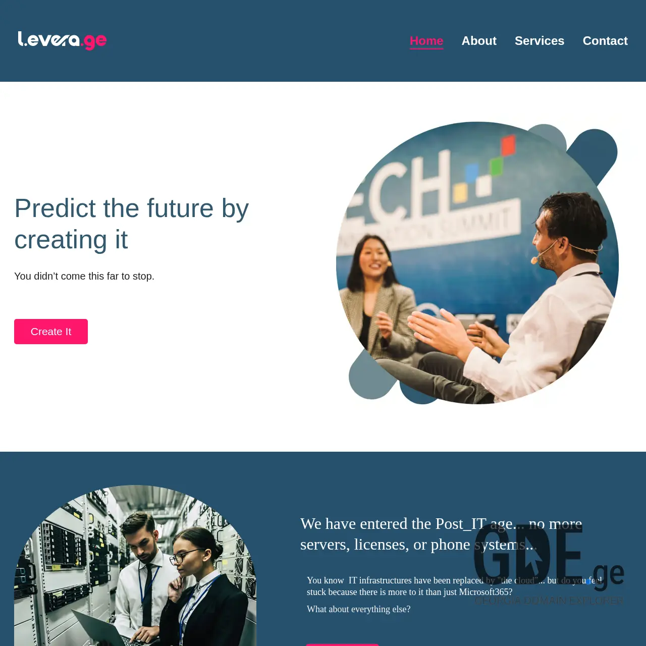 Screenshot of the site evera.ge at 2025-12-10