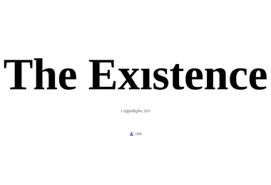 existence.ge-ის ეკრანის სურათი