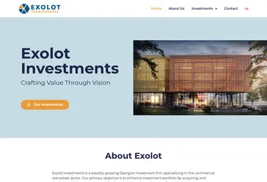 exolot.ge-ის ეკრანის სურათი
