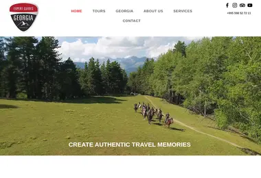 Screenshot of expertguides.ge