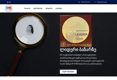Screenshot of expertsys.ge