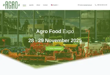 expoagro.ge-ის ეკრანის სურათი