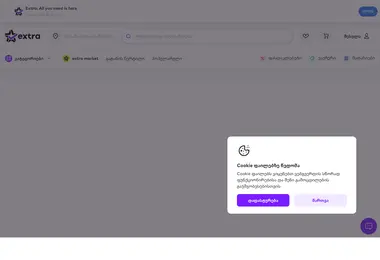 Screenshot of extraordinary.ge