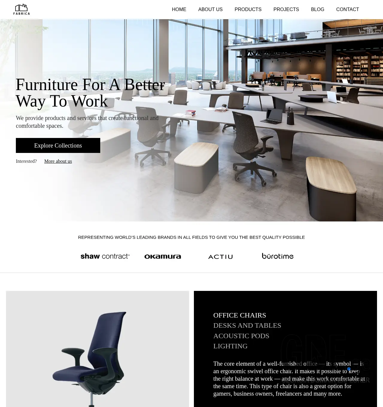 Screenshot of the site fabrica.ge at 2025-11-30