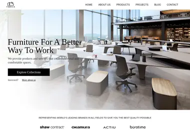 Screenshot of fabrica.ge