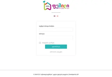Screenshot of familylive.ge