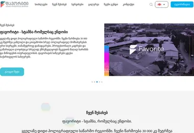 favoritshop.ge-ის ეკრანის სურათი