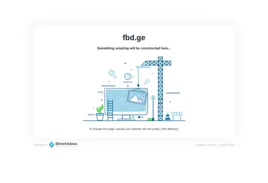 Screenshot of fbd.ge