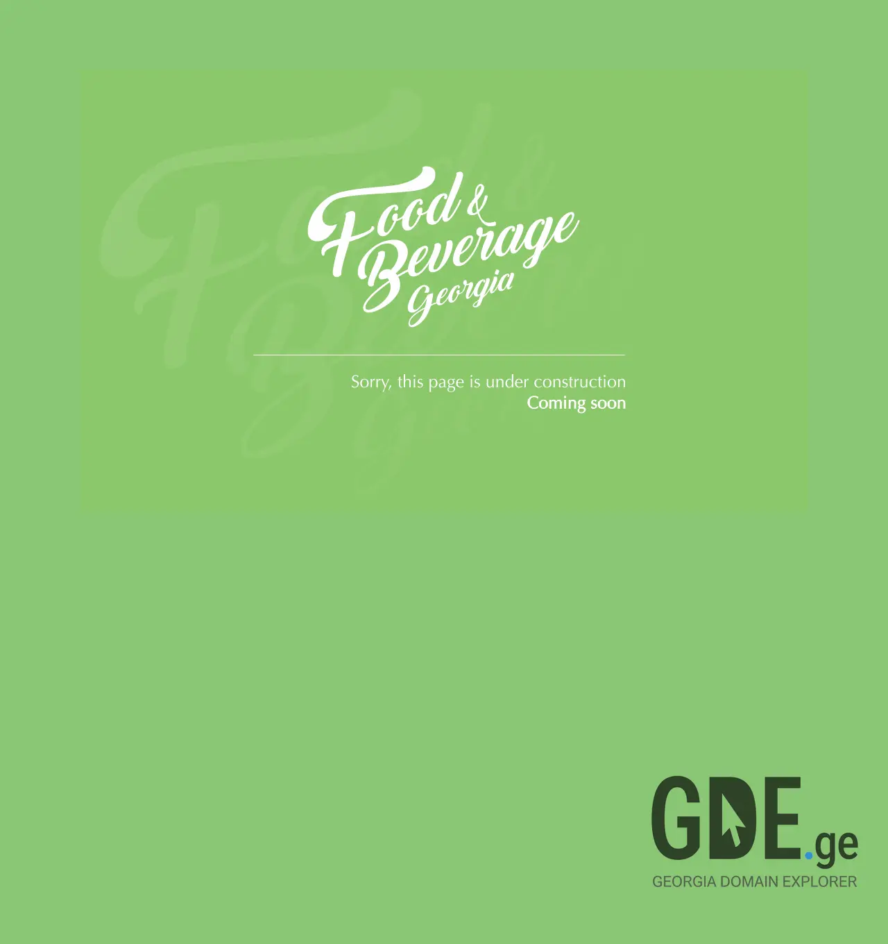 Screenshot of the site fbg.ge at 2025-11-30