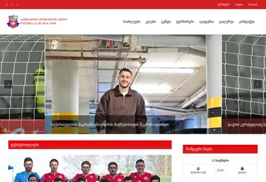 Screenshot of fcdila.ge