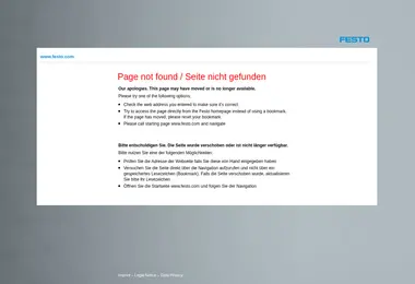 Screenshot of festo.ge