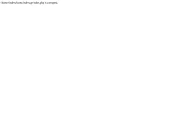 Screenshot of finders.ge