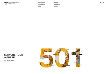 finearts.ge-ის ეკრანის სურათი