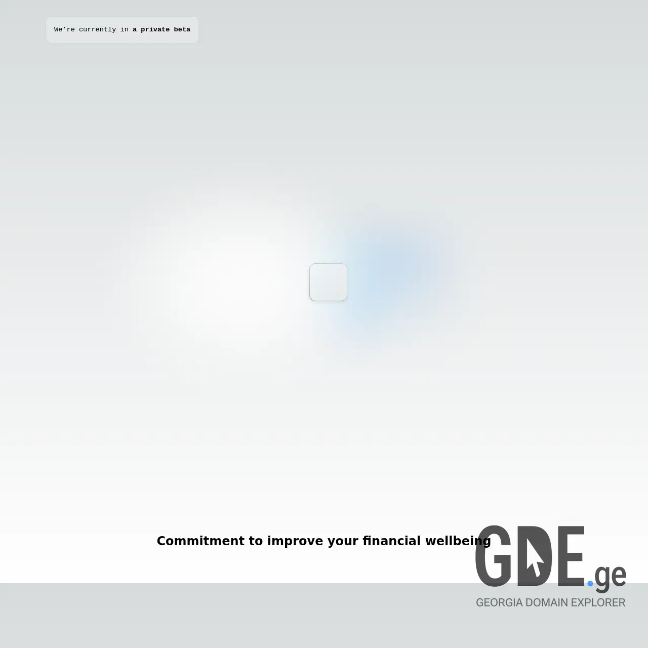 Screenshot of the site finity.ge at 2025-12-10