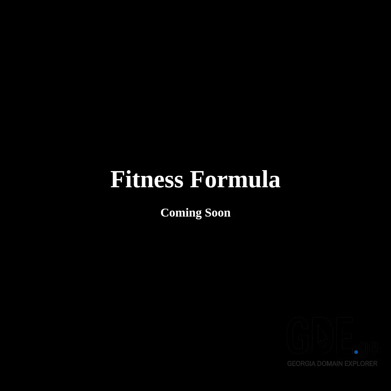 Screenshot of the site fitnessformula.ge at 2025-12-10
