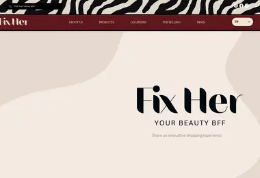 Screenshot of fixher.ge