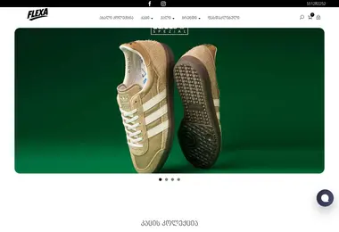 Скриншот flexashop.ge