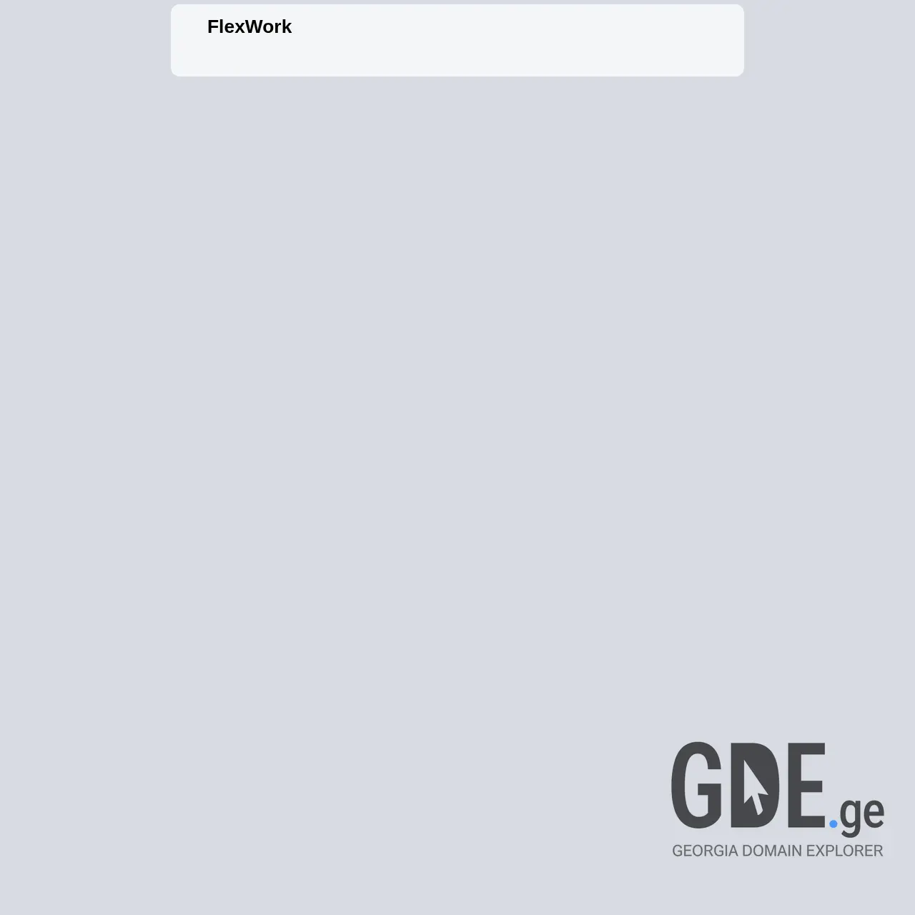 Screenshot of the site flexwork.ge at 2026-01-02