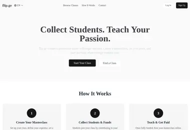 Screenshot of flip.ge
