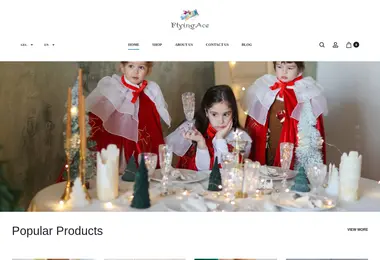 flyingaceshop.ge-ის ეკრანის სურათი