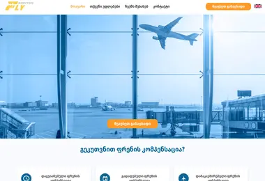 Screenshot of flyinspectors.ge