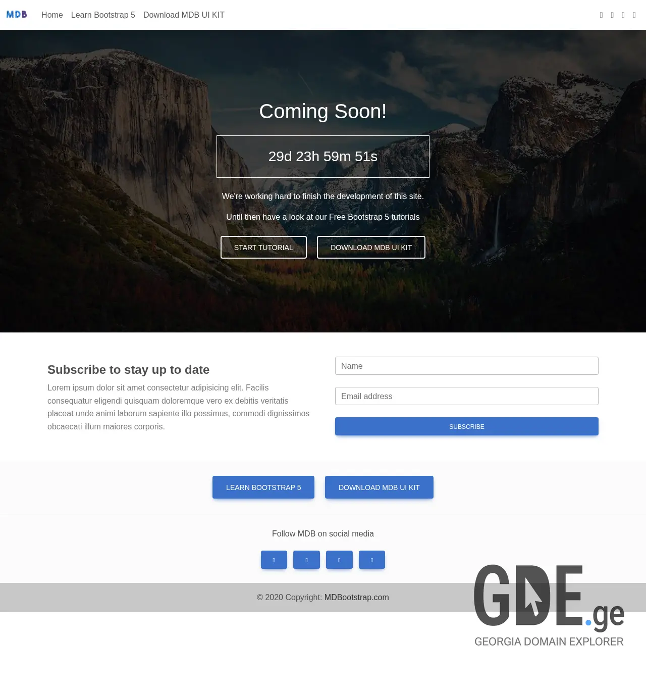 Screenshot of the site fmc.ge at 2025-11-30