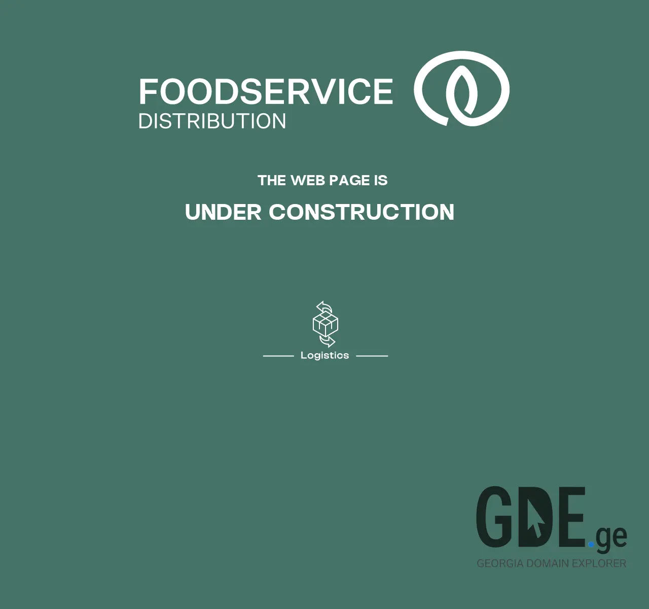 Screenshot of the site foodservice.ge at 2025-11-26