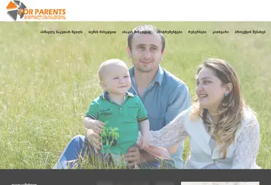 Screenshot of forparents.ge