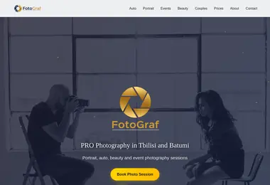 Скриншот fotograf.ge