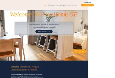 Screenshot of foxyhome.ge