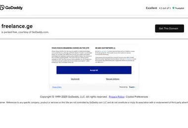 Screenshot of freelance.ge