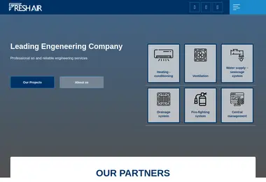 Screenshot of freshair.ge