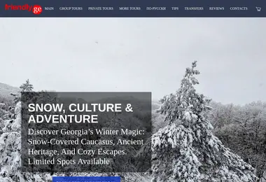 Screenshot of friendly.ge