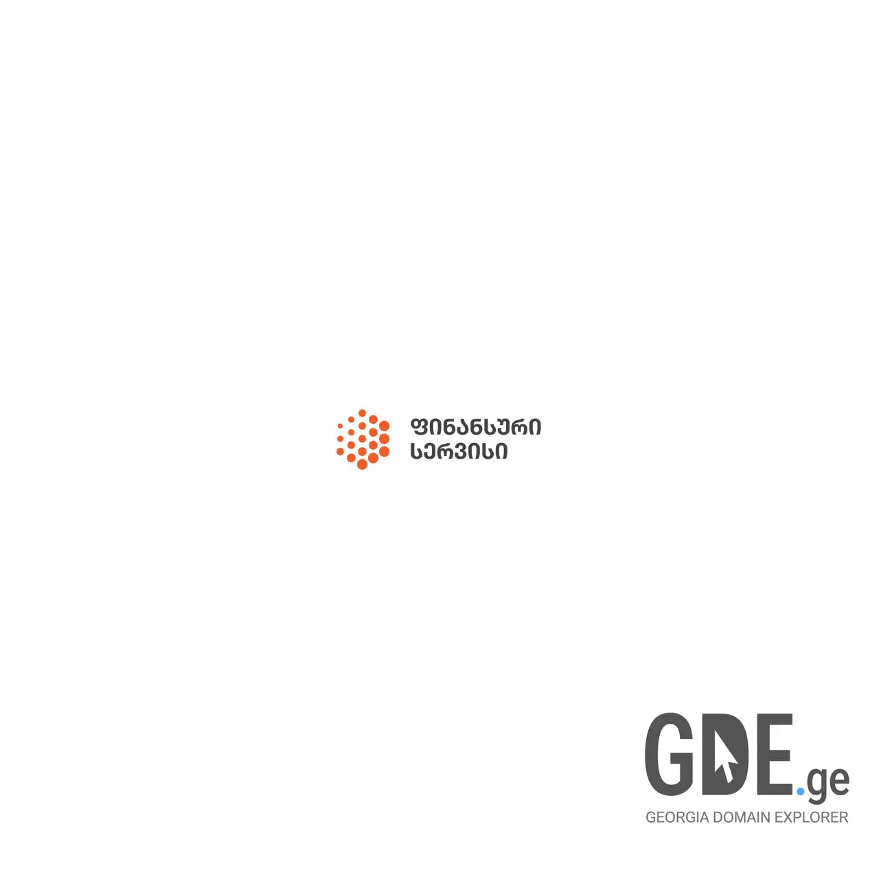 Screenshot of the site fservice.ge at 2025-12-10