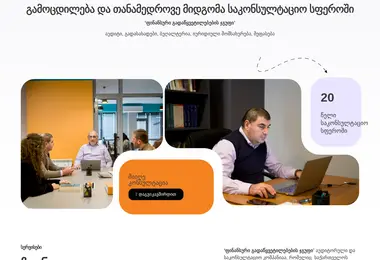 Screenshot of fsgroup.ge