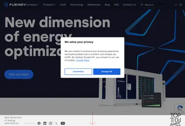 Screenshot of fuergy.ge