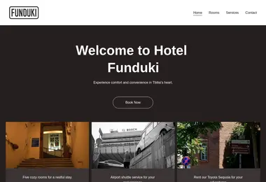 Скриншот funduki.ge