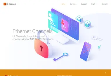 Screenshot of g-connect.ge