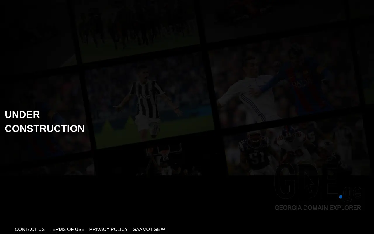 Screenshot of the site gaamot.ge at 2025-11-28