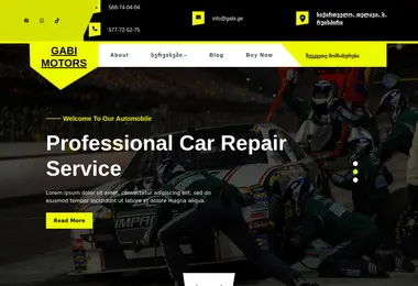 Screenshot of gabi.ge