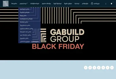 gabuild.ge-ის ეკრანის სურათი