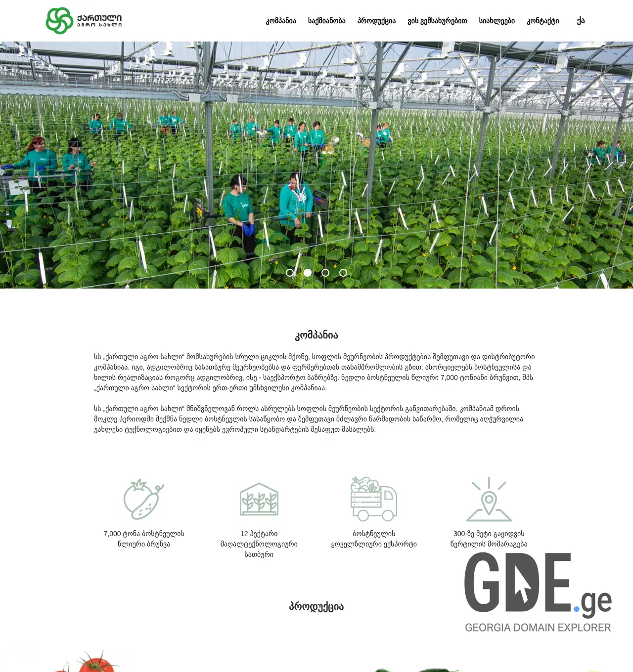 Screenshot of the site gah.ge at 2025-11-30