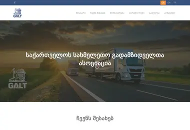Screenshot of galts.ge